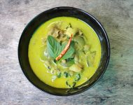 Green pork Curry , Thai cuisine