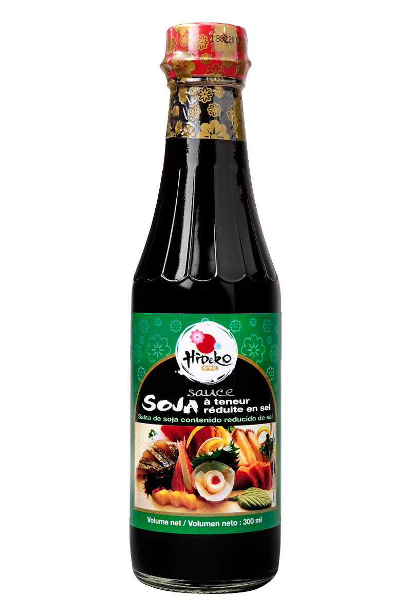 Sauce soja moins salée 300ml - Eridan, négoce alimentaire, l'Asie  authentique